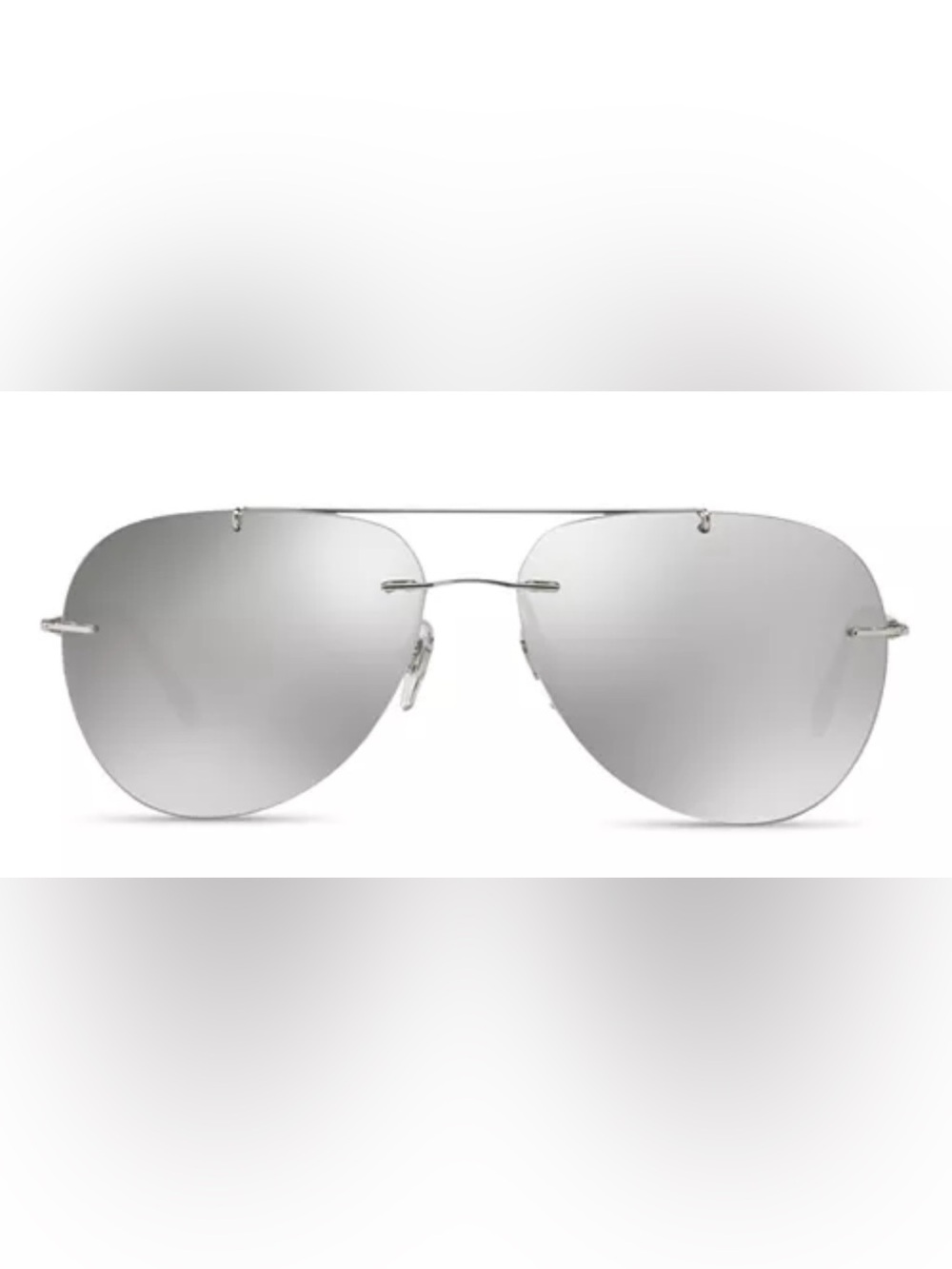 PRADA Rimless Aviator Sunglasses - Picture 5 of 6